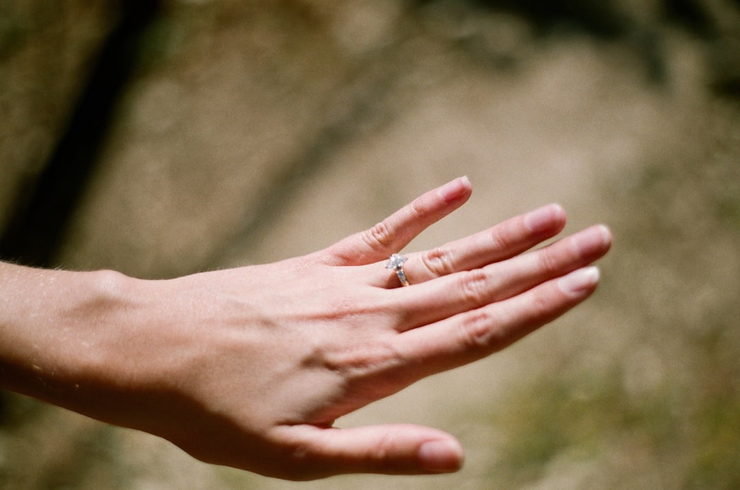 Photo engagement ring